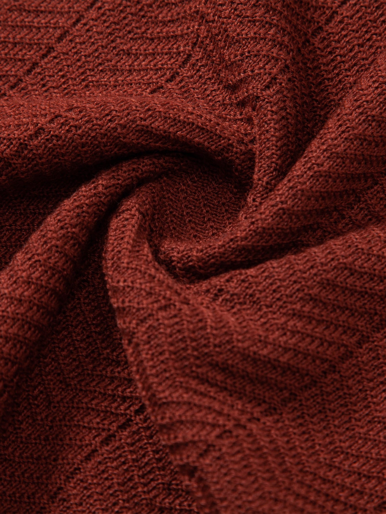 Textured Knitted T-Shirt